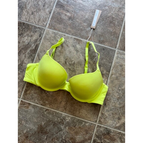 Skims Fits Everybody Push-up Demi Bra Daffodil Size 34B - Picture 4 of 7